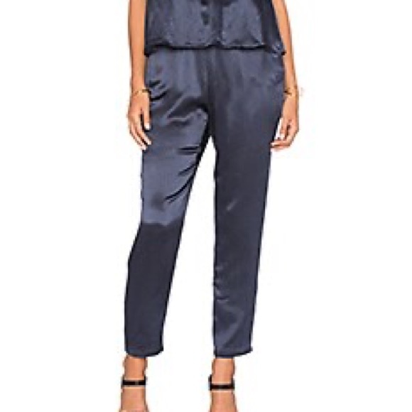 Ella Moss Izzy strapless jumpsuit in black NWT chic - Picture 8 of 10